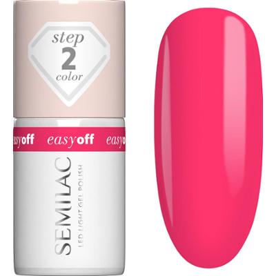 L25 Semilac EASY OFF Lakier do Paznokci LED LIGHT Neon Pink 7 ml