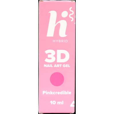 hi hybrid żel do zdobień 3D Pinkcredible 10 ml