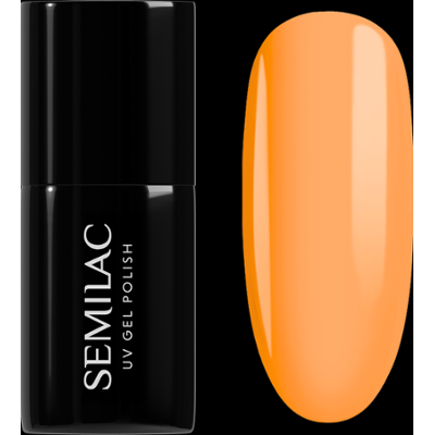 976 Semilac Lakier Hybrydowy Jelly Papaya 7 ml