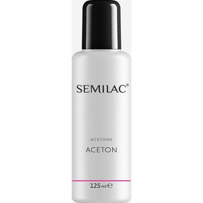Zmywacz do lakieru hybrydowego (aceton) Semilac Acetone 125ml