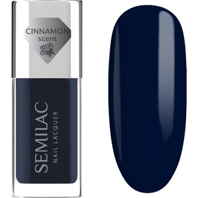 113 Semilac Lakier Klasyczny Nail Lacquer Blue Ink 9 ml