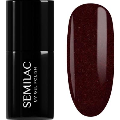 393 Semilac Lakier hybrydowy Sparkling Black Cherry 7 ml