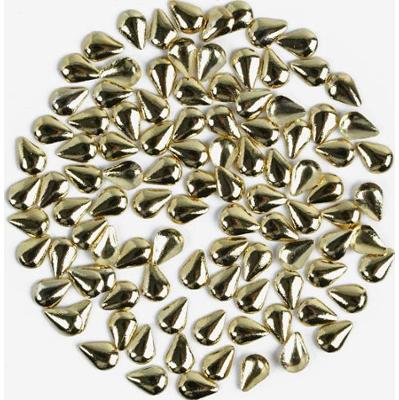 768 Ozdoba do manicure Semilac złota łezka duża, 100 sztuk