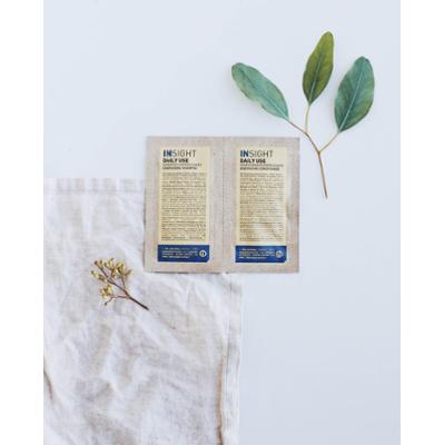 ENERGIZING SHAMPOO + CONDITIONER - Próbka szampon + odżywka do codziennej pielęgnacji  INSIGHT 10ml+10ml