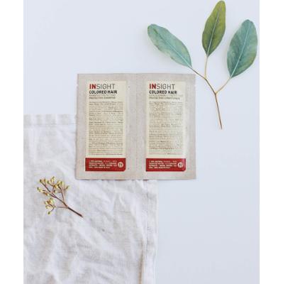 PROTECTIVE SHAMPOO + CONDITIONER - Próbka szampon + odżywka do włosów farbowanych  INSIGHT 10ml+10ml