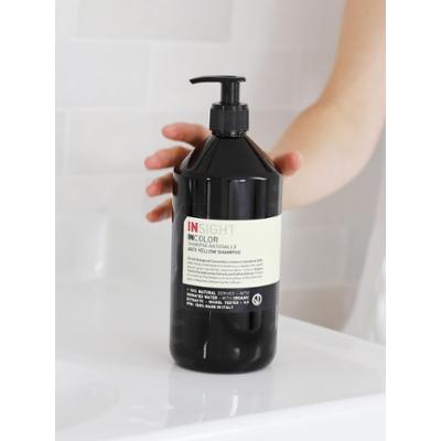 Szampon niwelujący żółte odcienie 900ml INSIGHT