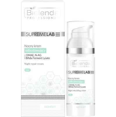 Supremelab Nocny krem  odbudowujący z DMAE, N-AG, Bifida Ferment Lysate
