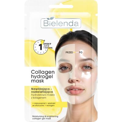 Bielenda Nawilżająco-rozświetlająca hydrożelowa maska z kolagenem