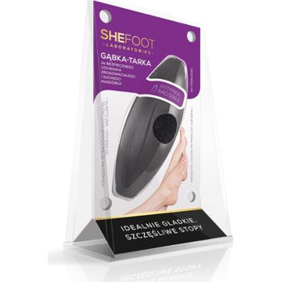 SheFoot Gąbka-tarka do bezpiecznego usuwania naskórka