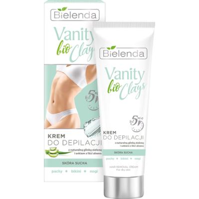Bielenda VANITY BIO CLAYS Krem do depilacj z glinką zieloną