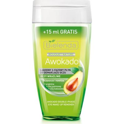 Bielenda Łagodny 2-fazowy płyn do demakijażu oczu AWOKADO