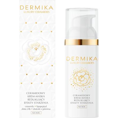Dermika Ceramidowy krem-maska na noc - REDUKCJA EFEKTÓW STARZENIA