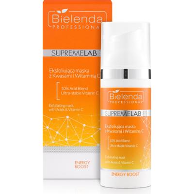 Supremelab Eksfoliująca maska z Kwasami i Witaminą C