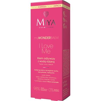 Miya Cosmetics Krem odżywczy z wodą różaną