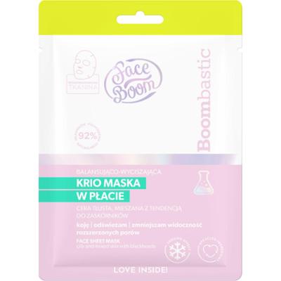 FaceBoom Krio maska w płacie balansująco-wyciszająca