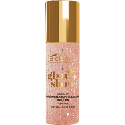 Bielenda Rozświetlający olejkowy roll on, CRYSTAL ROSE GOLD