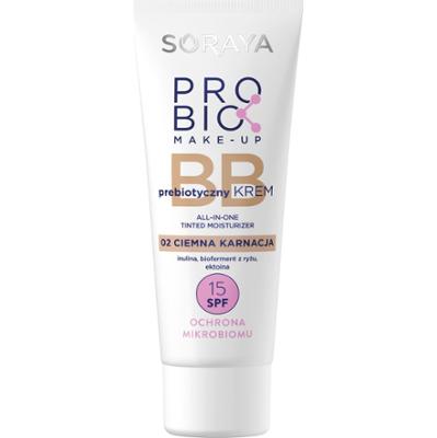 Soraya Prebiotyczny BB krem, 02 ciemna karnacja SPF 15