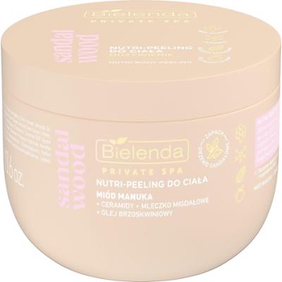 Bielenda Nutri-peeling odżywczy do ciała z miodem manuka Sandal Wood