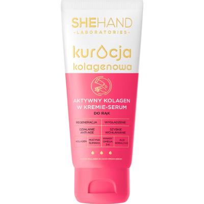 SheHand Aktywny kolagen do dłoni w wygładzającym kremie - serum