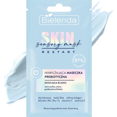 Bielenda SENSORY MASK Nawilżająca maseczka prebiotyczna, dodająca blasku