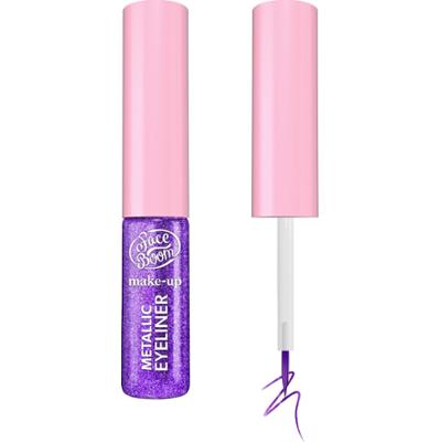 FaceBoom Metaliczny EYELINER w płynie 03 Violet gleam Uroczy Absztyfikant