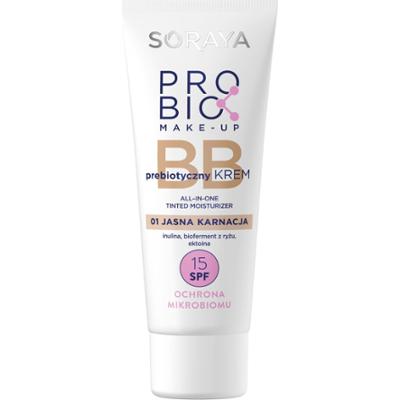 Soraya Prebiotyczny BB krem, 01 jasna karnacja SPF 15