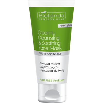 Bielenda Professional Kremowa maska oczyszczająco - łagodząca do twarzy