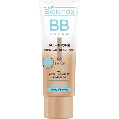 Bielenda BB CREAM każdy typ skóry, odcień 02 śniady
