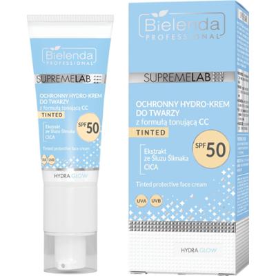 Supremelab Ochronny hydro-krem do twarzy z formułą tonującą CC SPF 50