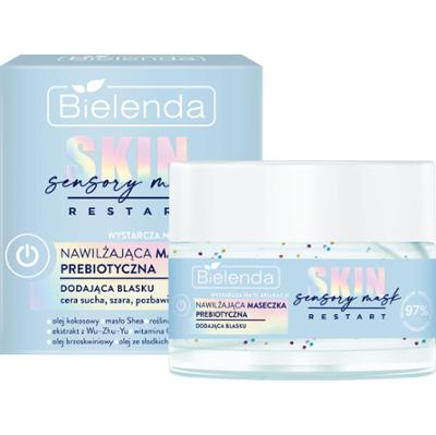 Bielenda SENSORY MASK - nawilżająca maseczka prebiotyczna, dodająca blasku