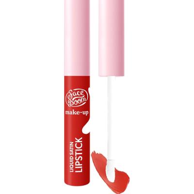 FaceBoom Satynowa POMADKA W PŁYNIE 04 Iconic Red Prawdziwa Diwa