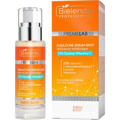 Supremelab Emulsyjne serum-shot odżywczo-witalizujące 15% Podwójnej Witaminy C