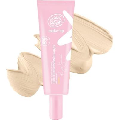 FaceBoom Lekki fluid rozświetlający - 02 natural Magiczny Absztyfikant w kolorze natural