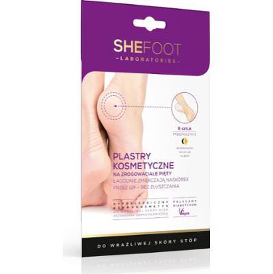 SheFoot Plastry kosmetyczne na zrogowaciałe pięty