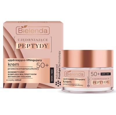 Bielenda Ujędrniająco - liftingujący krem przeciwzmarszczkowy 50+ dzień/ noc