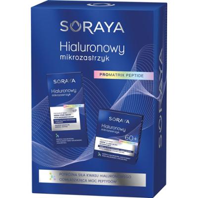 Soraya Zestaw Soraya Hialuronowy Mikrozastrzyk 60+