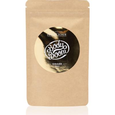BodyBoom Peeling kawowy - Shimmer Gold 100g