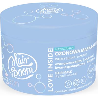 HairBoom Nawilżająca ozonowa maska - kuracja
