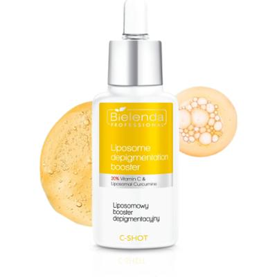 Bielenda Professional Liposomowy booster depigmentacyjny 20% Witaminy C i Liposomowa Kurkumina
