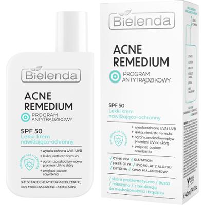 Bielenda Lekki krem nawilżająco-ochronny SPF 50