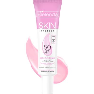 Bielenda Krem ochronny SPF 50 nawilżająco - kojący PA++++, UVA + UVB + HEV