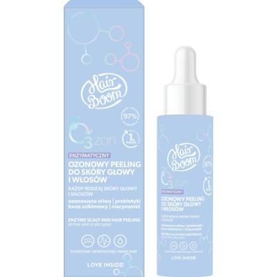 HairBoom Enzymatyczny ozonowy peeling do skóry głowy i włosów