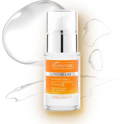 Supremelab 4% Rozjaśniające serum z ultrastabilną Witaminą C