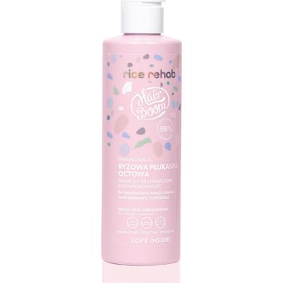 HairBoom Wygładzająca ryżowa płukanka octowa HairBoom Zalotna Flirciara