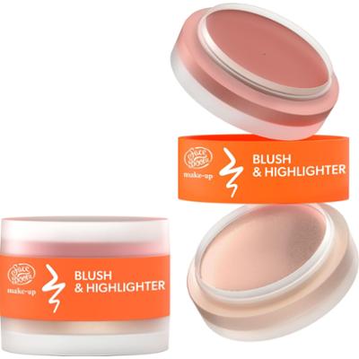 FaceBoom Duo blush & highlighter, 01 Peach