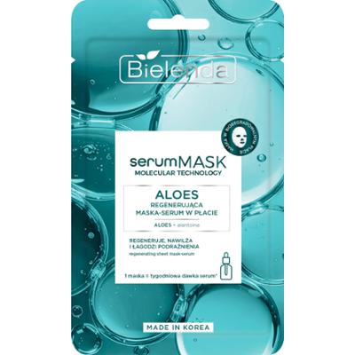 Bielenda Aloes Regenerująca maska-serum w płacie