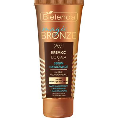 Bielenda 2w1 krem CC do ciała + serum nawilżające