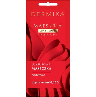 Dermika Luksusowa maseczka naprawcza, czysty retinol 0,25%