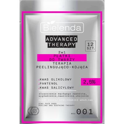 Bielenda Płatki do twarzy 2w1 terapia peelingująco-kojąca 2,5%