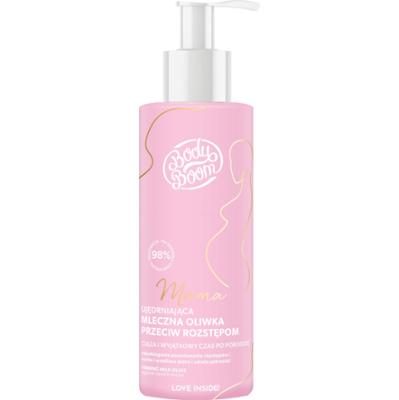 BodyBoom Ujędrniająca mleczna oliwka przeciw rozstępom Kochająca asystentka